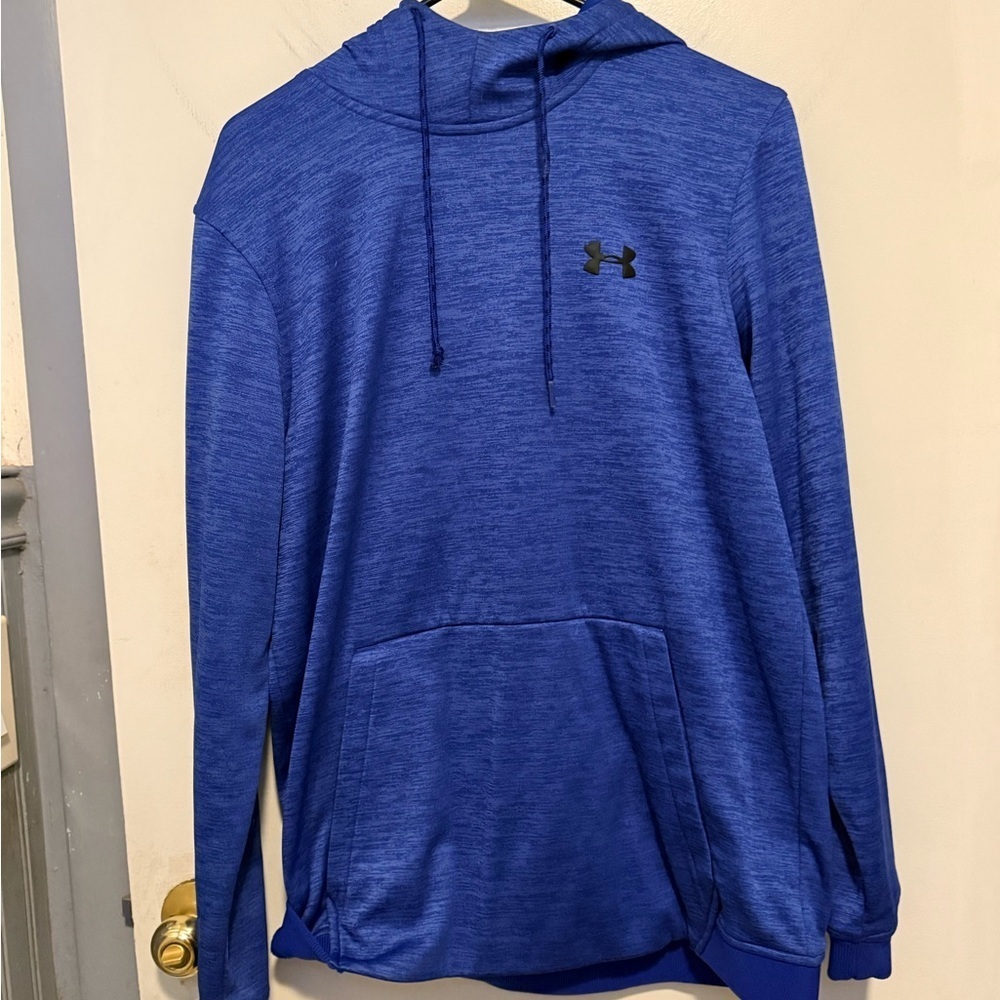 Under Armour Men's Blue Hooded Sweatshirt